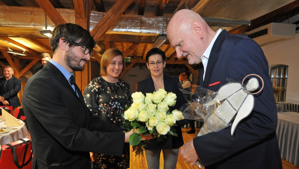 Na spotkaniu z prezydentem Michałem Zaleskim obecni byli również przedstawiciele Polskiego Radia PiK. Fot. Małgorzata Litwin