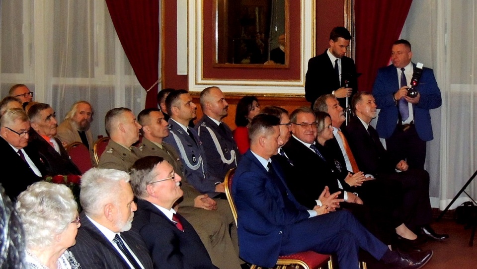 Uroczystość wręczenia nagrody honorowej IPN "Świadek Historii", odbyła się w bydgoskim Hotelu Pod Orłem. Fot. Tatiana Adonis