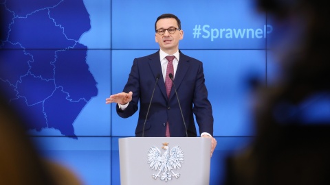 Premier Mateusz Morawiecki odpowiada na postulaty Komitetu Protestacyjnego budżetówki w Bydgoszczy