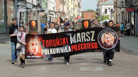 Marsz Pułkownika Pileckiego w Toruniu, tym razem pod hasłem Miłość do bliźniego