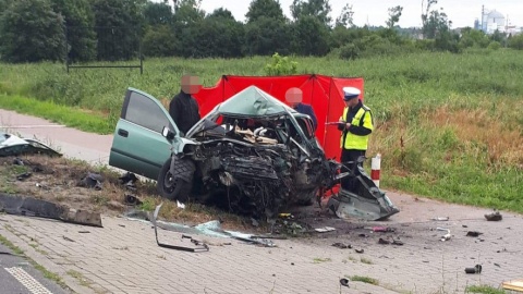 Tragedia na drodze w Nakle. Zginął 38-letni kierowca