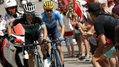 Tour de France 2018 - Roglic wygrał etap, Majka piąty