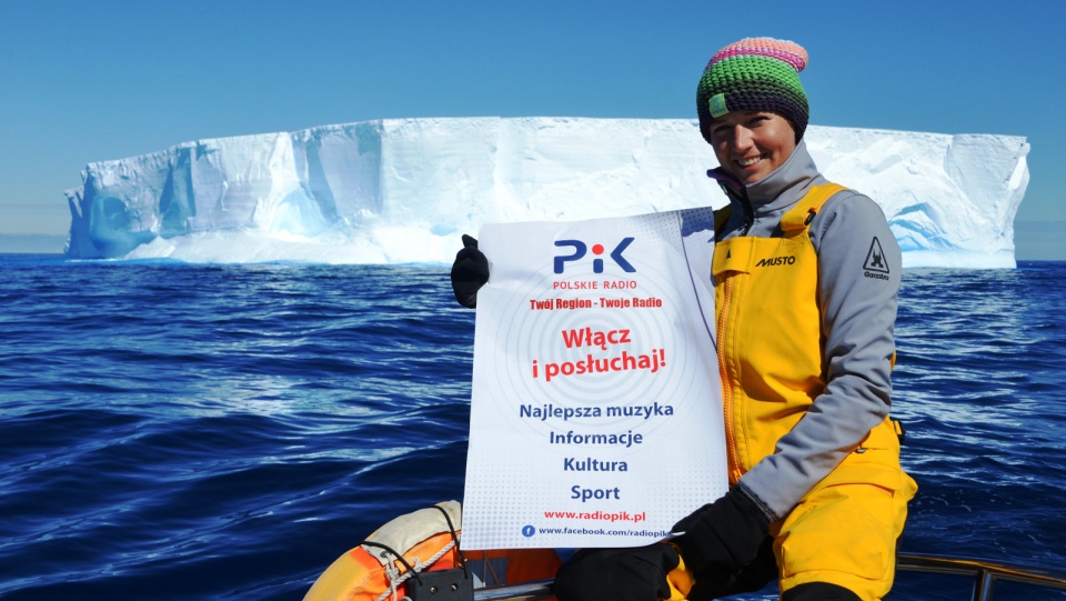 Polskie Radio PiK jest jednym z partnerów medialnych wyprawy. Fot. Wyprawa Antarctic Circle 60 S.pl