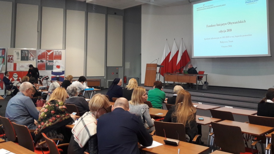 W Kujawsko-Pomorskim Urzędzie Wojewódzkim w Bydgoszczy zorganizowano dziś spotkanie informacyjne poświęcone programowi. Fot. tatiana Adonis