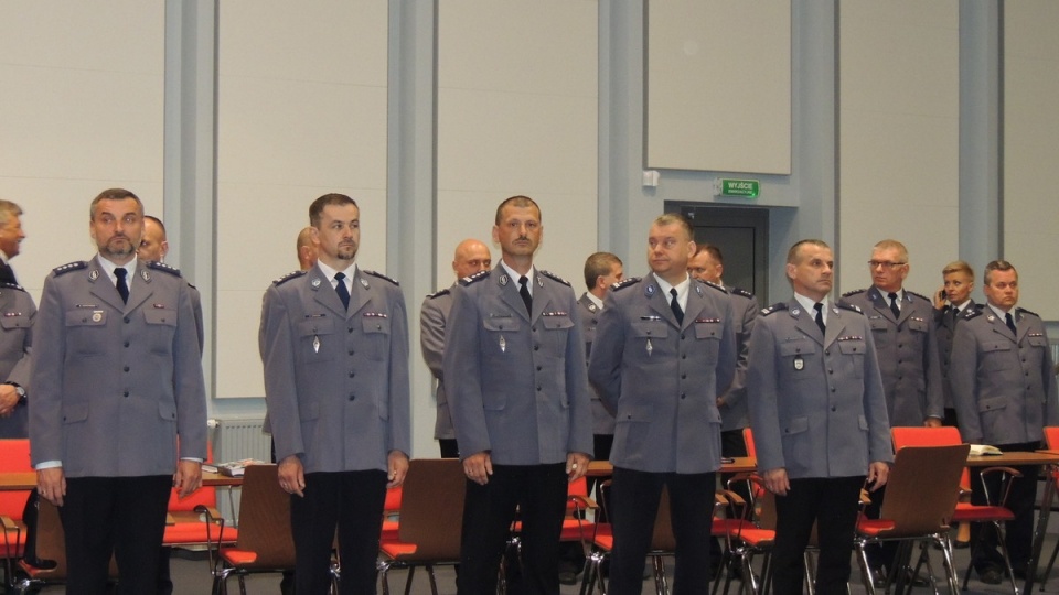 Odprawa służb mundurowych w Bydgoszczy z udziałem ministra Joachima Brudzińskiego/fot. Tatiana Adonis