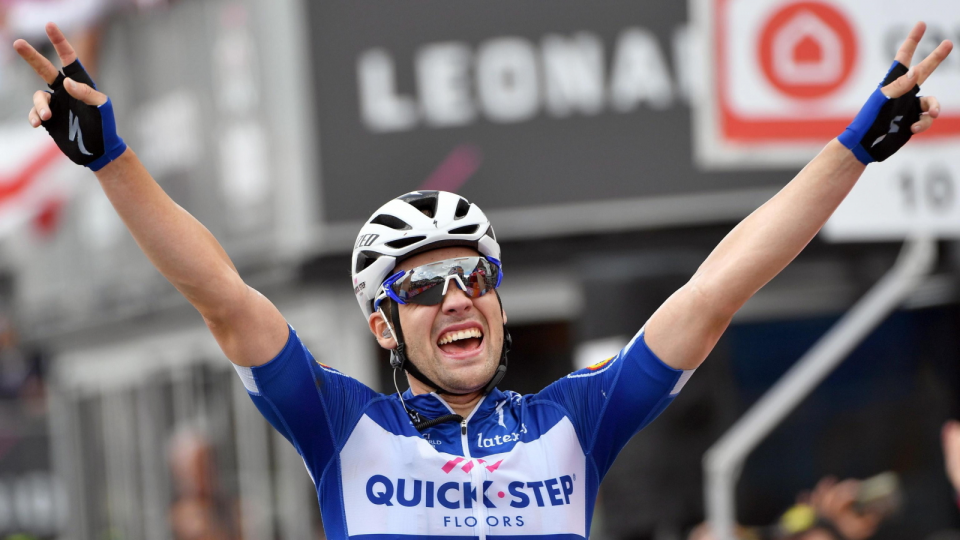 Na zdjęciu Maximilian Schachmann, triumfator 18. etapu Giro d