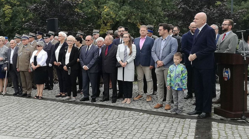 W uroczystości rocznicowej w Toruniu wzięli w nich udział kombatanci, parlamentarzyści, samorządowcy i uczniowie. Fot. Michał Zaręba