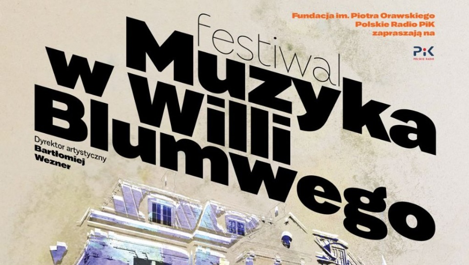 Festiwal w Willi Blumwego (plakat)