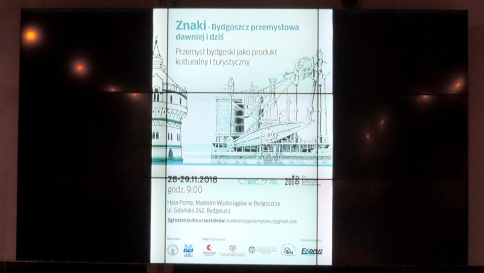 Konferencję poswięcona wykorzystaniu przemysłu w promocji miasta zorganizowano w bydgoskim Muzeum Wodociągów. Fot. Lech Przybyliński