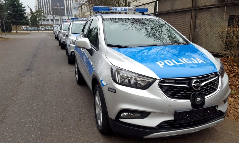 Do jednostek policji na Kujawach i Pomorzu trafiają nowe samochody. Fot. KWP w Bydgoszczy