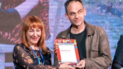 Marcin Sauter znowu z nagrodą na Festiwalu Filmowym w Kijowie