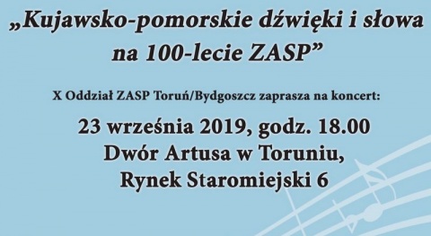 Kujawsko-pomorskie dźwięki i słowa na 100-lecie ZASP