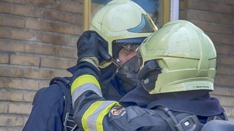 Wybuch gazu przy ul. Rycerskiej. Cztery osoby poszkodowane