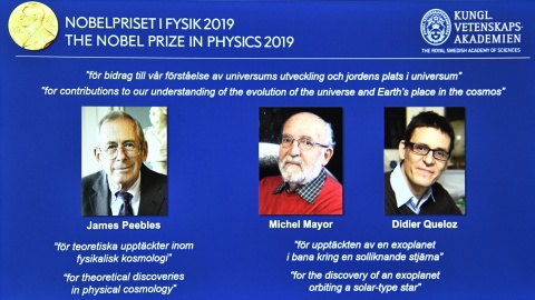 Fizyczny Nobel 2019 za poznanie Wszechświata i egzoplanet
