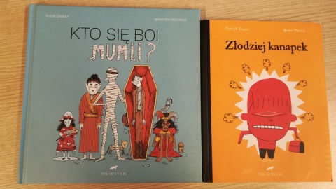Tajemnice mumii i Złodziej kanapek. Dwie książki dla dzieci z wydawnictwa Polarny Lis