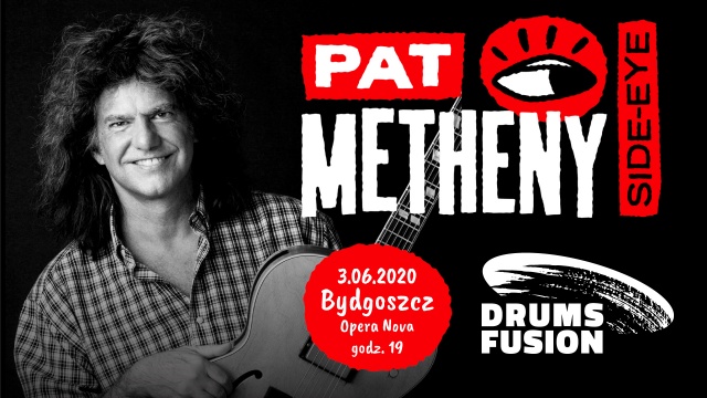 Pat Metheny w Bydgoszczy Wystąpi na festiwalu Drums Fusion 2020