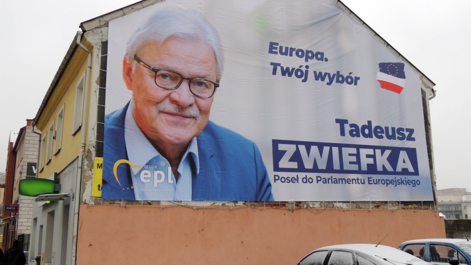 "o jest kampania związana z obecnością Polski w Unii Europejskiej" - mówi europoseł Tadeusz Zwiefka. Fot. Marek Ledwosiński