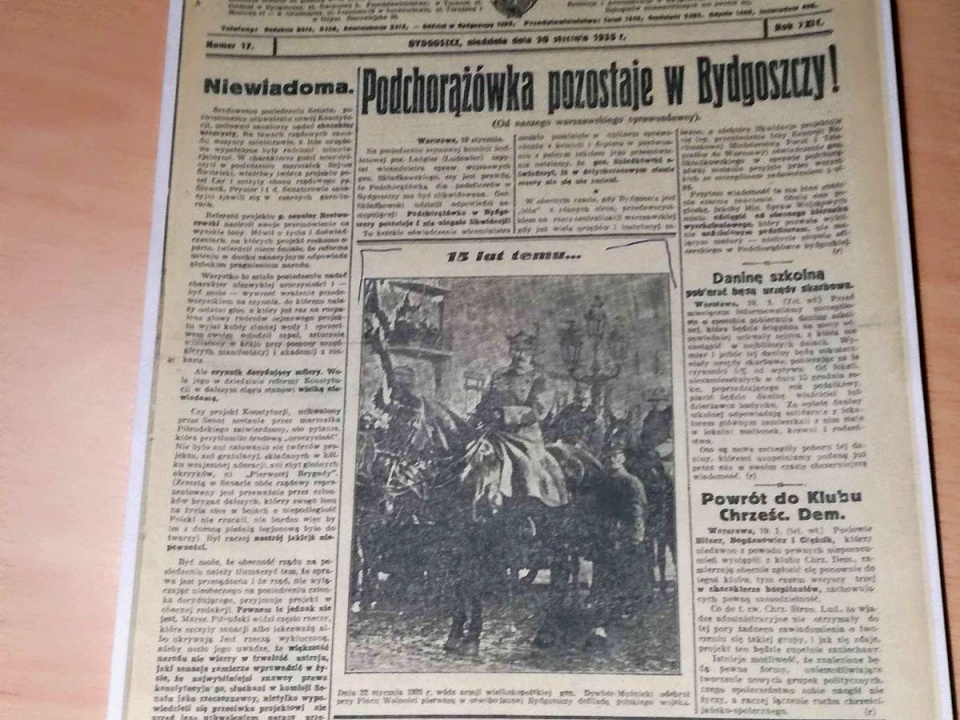 W czasie zaborów Leon Janty-Połczyński wydawał dwie gazety po polsku - jedną w Gdańsku, drugą w Toruniu. Fot. Monika Siwak-Waloszewska