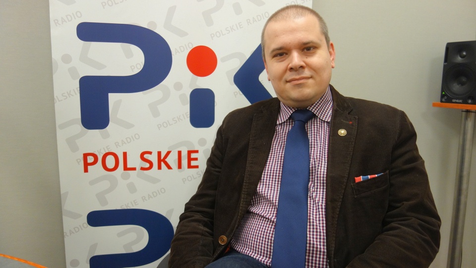 Dr Radosław Sojak z Uniwersytetu Mikołaja Kopernika w Toruniu. Fot. Adriana Andrzejewska