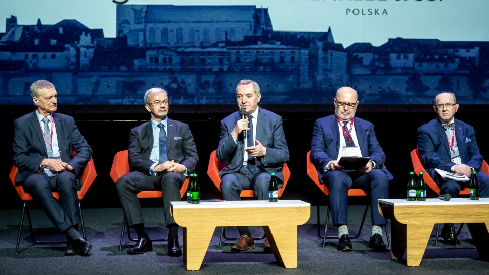 Welconomy Forum w Toruniu, to spotkanie przedstawicieli polityki, samorządu, biznesu i nauki. Fot. PAP/Tytus Żmijewski
