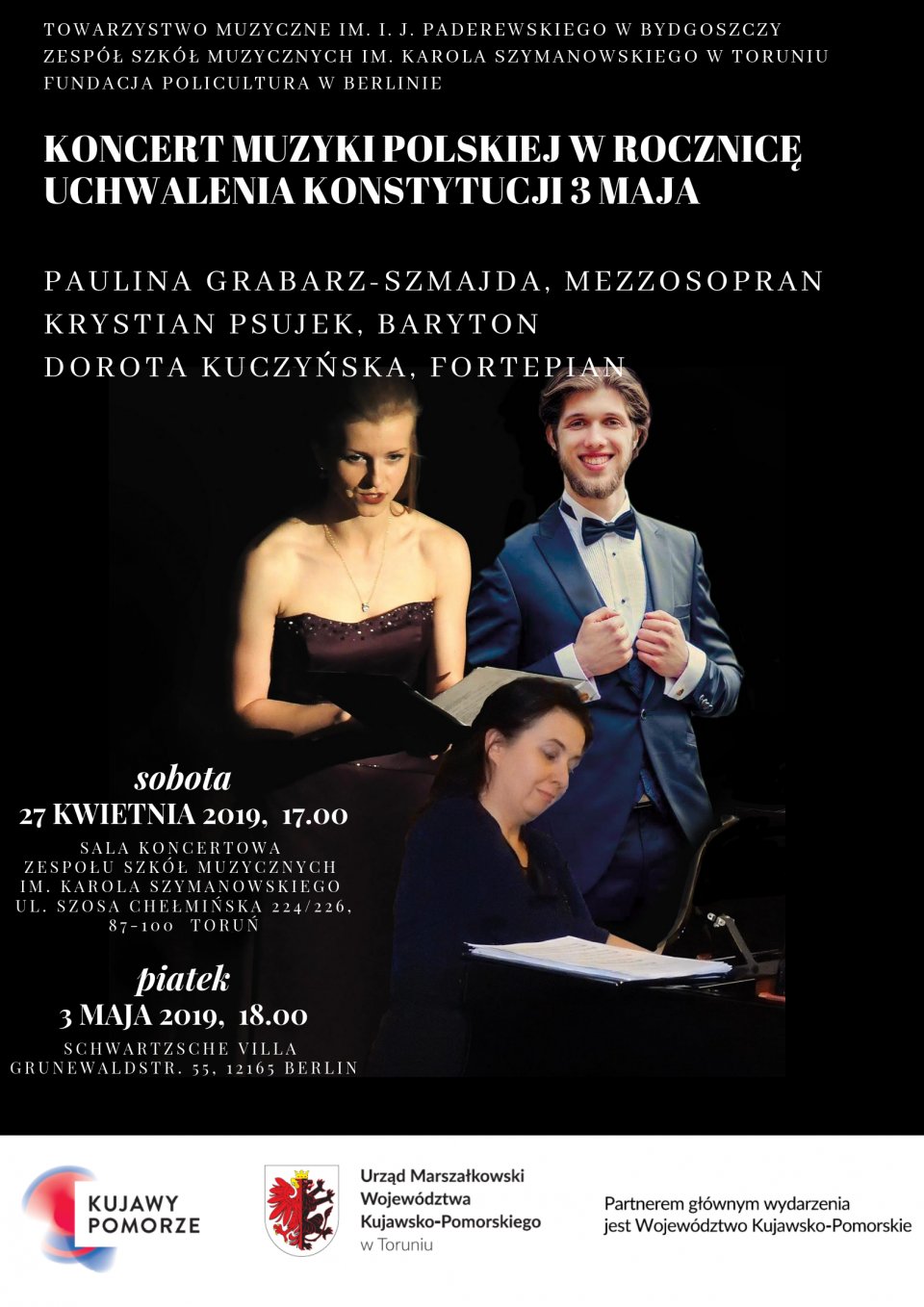 Koncerty muzyki polskiej Fot. plakat