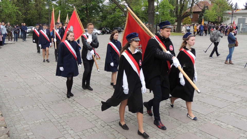 Obchody Święta Konstytucji we Włocławku. Fot. Marek Ledwosiński