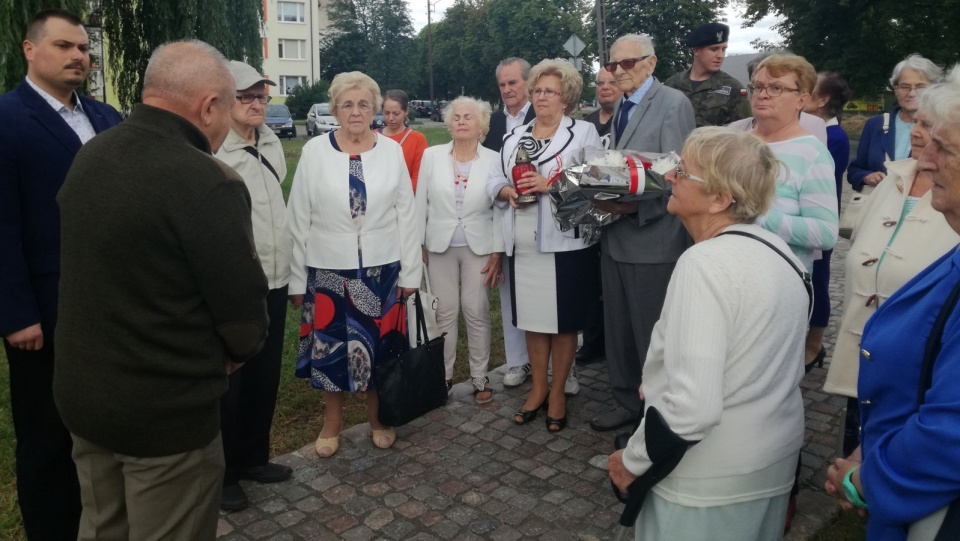 Uroczystość zorganizowano przy obelisku u zbiegu Rapackiego i Królewskiej. Fot. Marcin Doliński