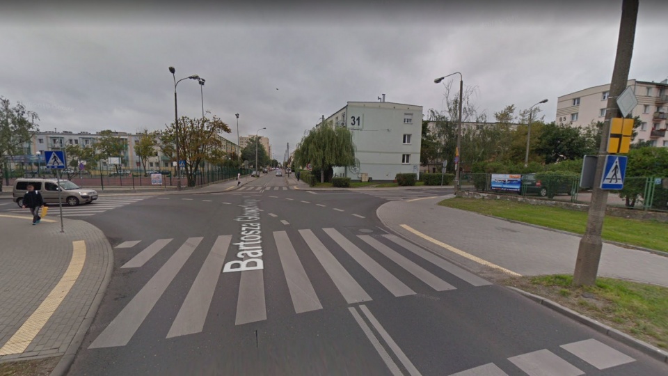 Skrzyżowanie ulic Gajowej i Bartosza Głowackiego w Bydgoszczy. Fot. Google Street Wiev