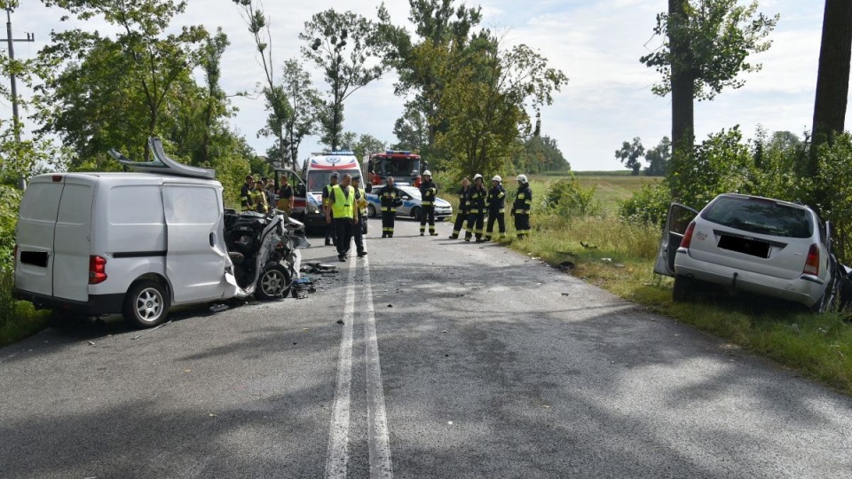 Wypadek w Piastoszynie./fot. materiały policji