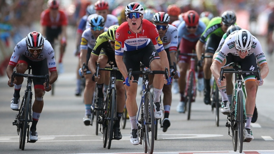 Finisz 4. etapu Vuelta a Espana 2019. Fot. PAP/EPA/JAVIER LIZON