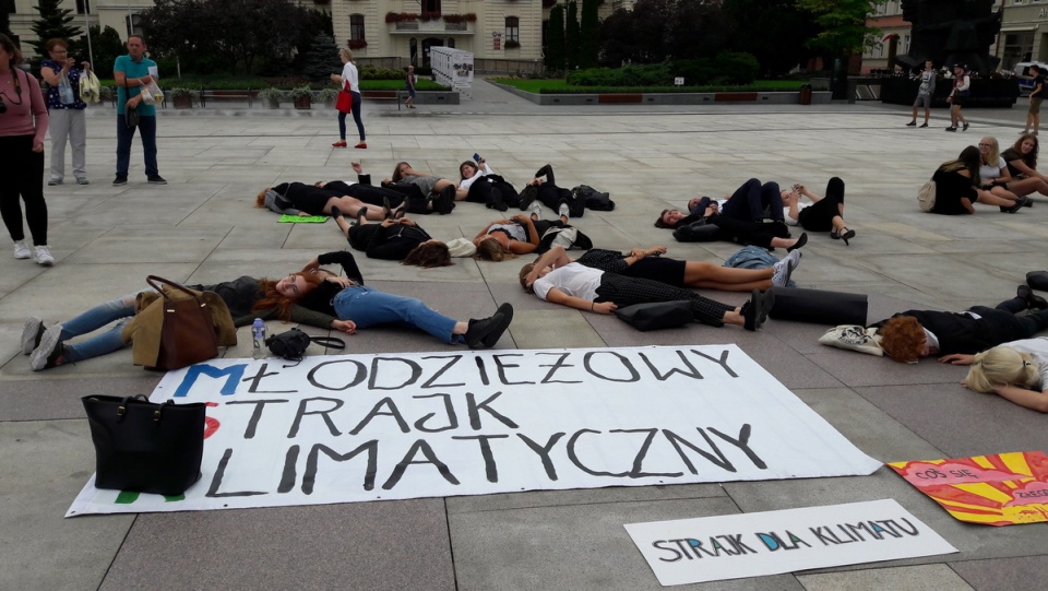 Młodzieżowy Strajk Klimatyczny w Bydgoszczy/fot. Tatiana Adonis
