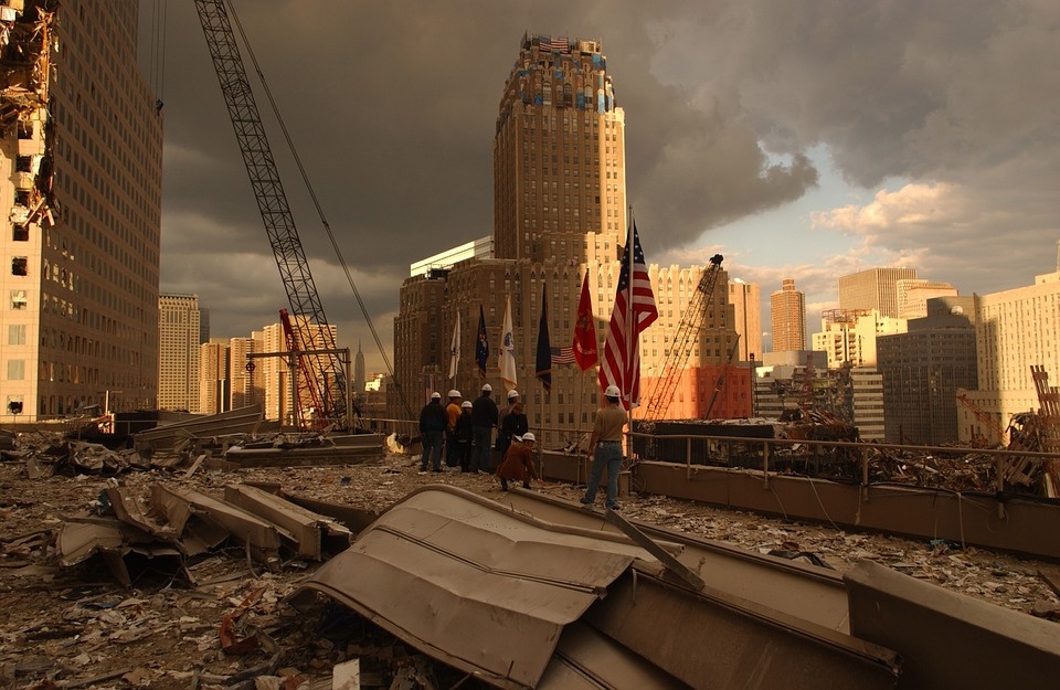 Nowy Jork po zamachu 11 września 2001 roku./fot. Pixabay
