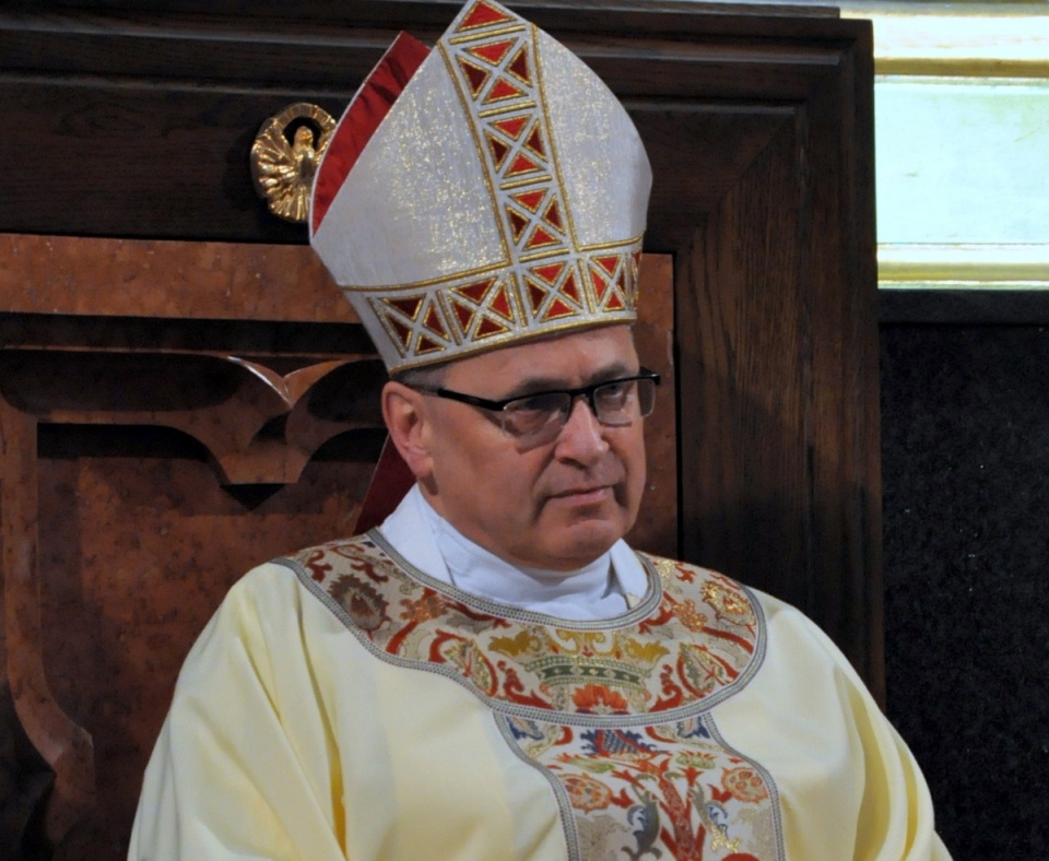 Biskup włocławski Wiesław Mering./fot. Wikipedia