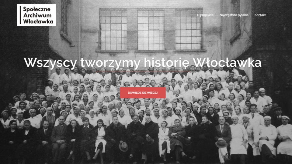 Archiwum tworzy Fundacja Ładowarka, a swoją cegiełkę może dołożyć każdy mieszkaniec.Fot. www.archiwumwloclawka.pl