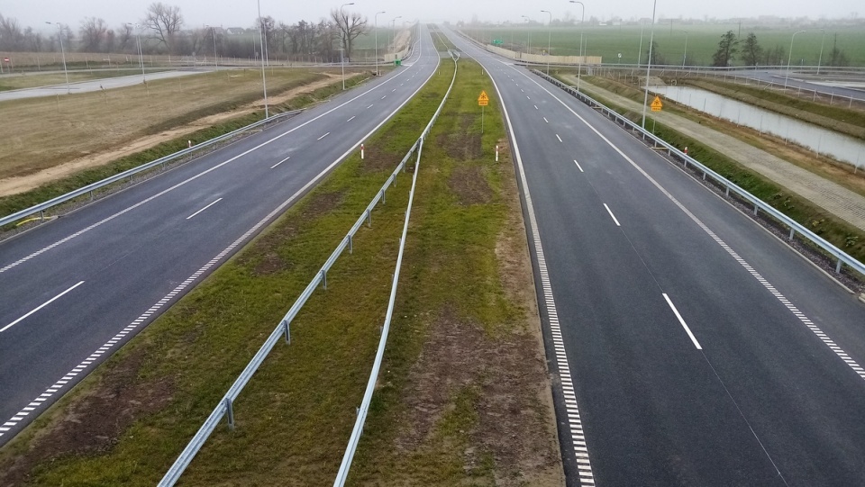 Dziś udostępniono do ruchu prawie 15 km odcinek drogi ekspresowej S5 od węzła Bydgoszcz Północ do węzła Bydgoszcz Opławiec. Fot. Archiwum