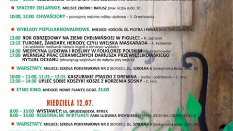 Program 21. Jarmarku Jaszczurczego w Chełmnie