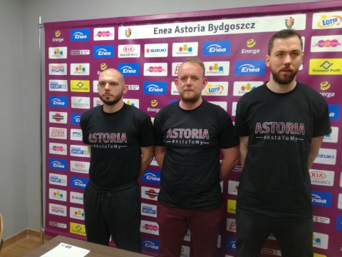 Koszykarze Enea-Astorii Bydgoszcz apelują do kibiców przed meczem bez ich udziału [dźwięk]