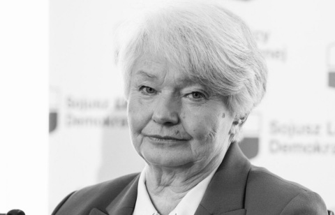 Była minister edukacji Krystyna Łybacka nie żyje. Odeszła po nagłej i ciężkiej chorobie
