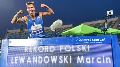 Memoriał Szewińskiej  rekord Polski Marcina Lewandowskiego w biegu na 2000 m [wideo]