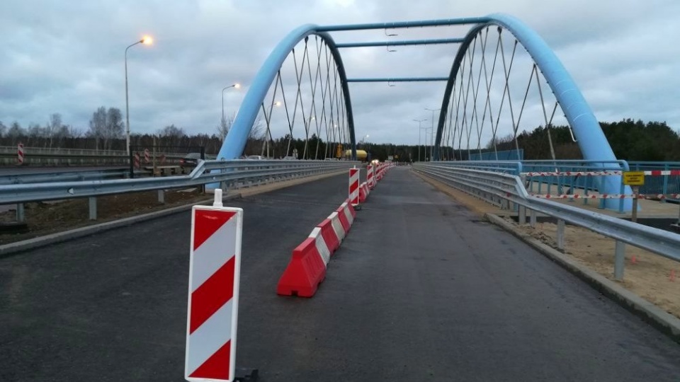 Kierowcy mogą korzystać z nowego wiaduktu przy wyjeździe z miasta w kierunku Gdańska. Fot. ZDMiKP