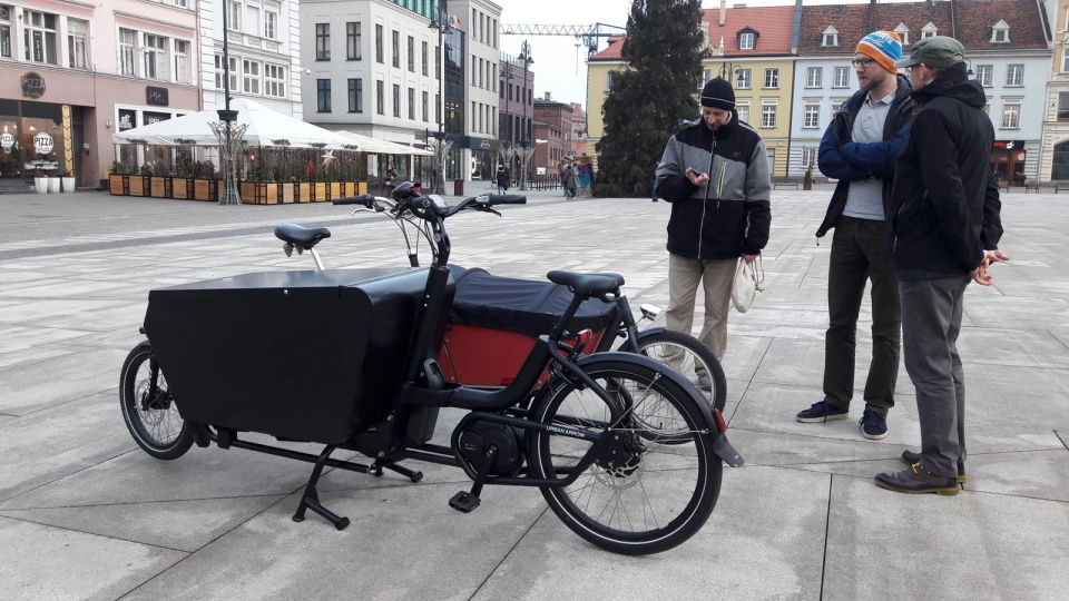 Wypożyczalnia rowerów cargo ma powstać w okolicach Starówki. Fot. Tatiana Adonis