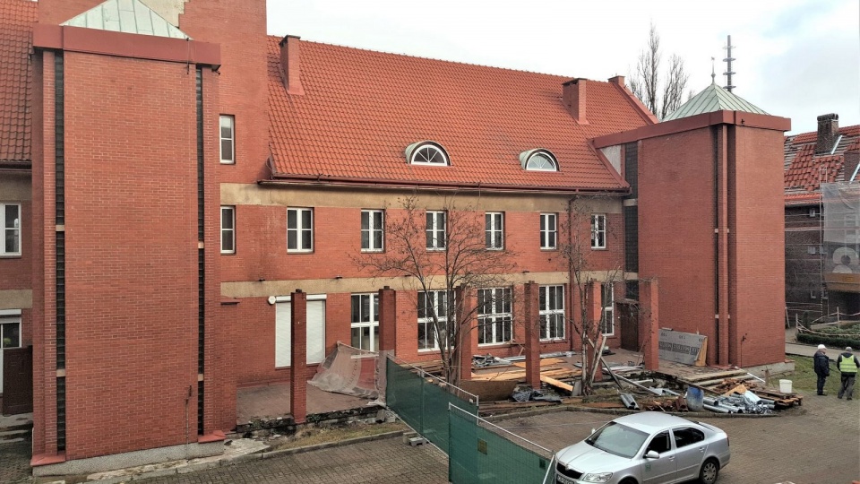 Rozpoczęły się prace remontowe starej biblioteki Uniwersytetu Kazimierza Wielkiego przy ul. Chodkiewicza 30. Fot. Nadesłana