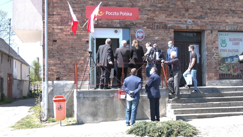 Placówka w Wąwelnie jest filią Urzędu Pocztowego w Sępólnie Krajeńskim. Fot. Janusz Wiertel