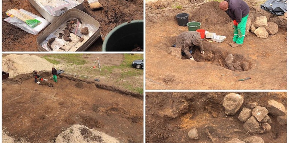 Archeolodzy z Muzeum Kasprowicza w Inowrocławiu przebadali trzy groby/fot. Starostwo powiatowe