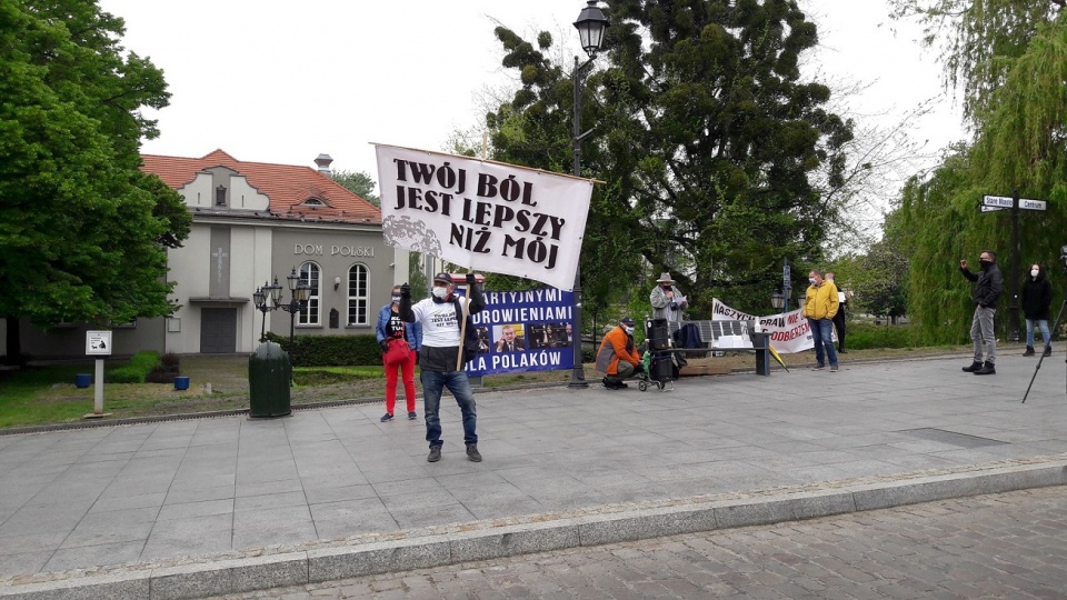 Protest na ulicy Mostowej/fot. Tatiana Adonis