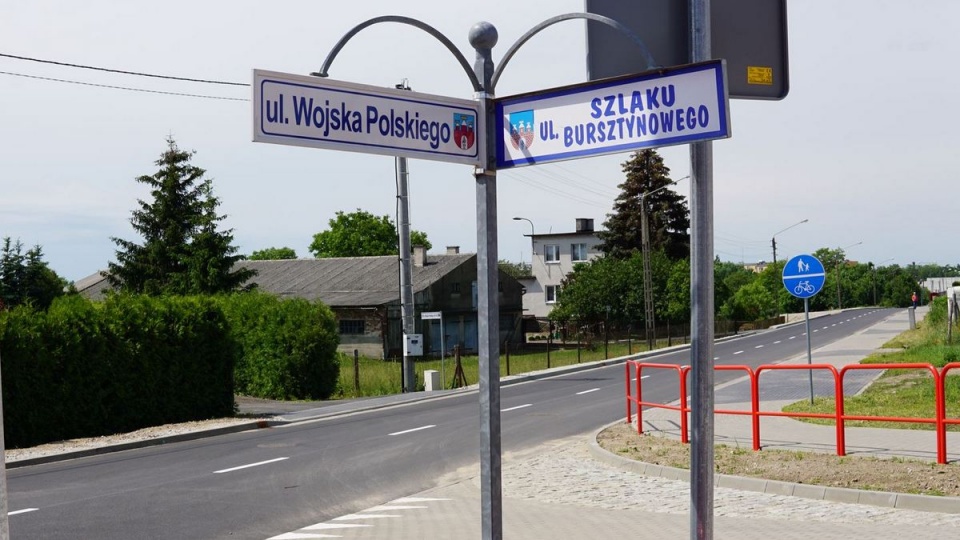 Ul. Wojska Polskiego w Więcborku po przebudowie/fot. materiały UW