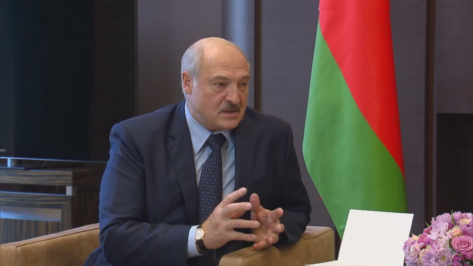 W sterowanym przez USA planie destabilizacji Białorusi Polska odgrywała rolę „inkubatora mediów”, a następnie platformy dla alternatywnych władz na wygnaniu – oświadczył w środę białoruski prezydent Alaksandr Łukaszenka. Fot. PAP/EPA
