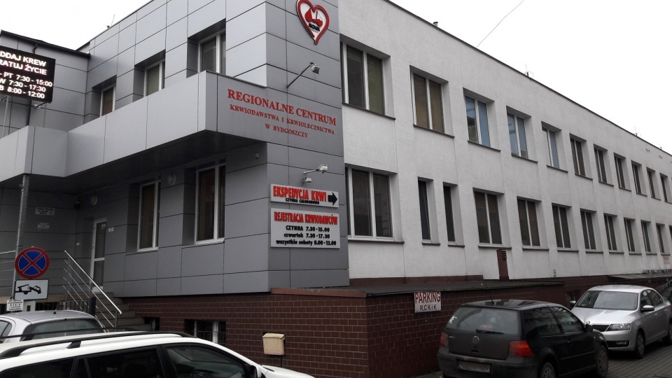 Regionalne Centrum Krwiodawstwa i Krwiolecznictwa mieści się w Bydgoszczy przy ul. ks. Markwarta 8./fot. Tatiana Adonis/archiwum