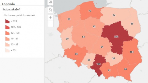 Koronawirus w Polsce: 1201 nowych zakażeń, 42 w Kujawsko-Pomorskiem