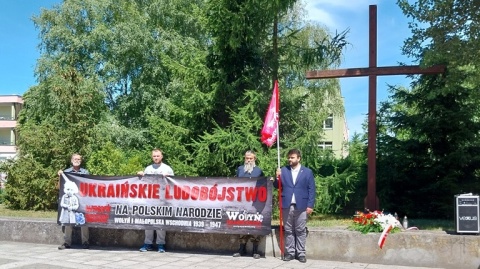 W Bydgoszczy oddali hołd ofiarom Wołynia. Chcemy czcić ich pamięć na ukraińskiej ziemi